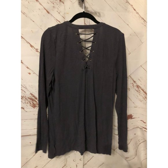 Torrid size 1 grey long sleeve - Picture 3 of 3